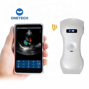 B26G ONETECH Probe <span class=keywords><strong>Ultrasound</strong></span> Nirkabel untuk Diagnosa Umum, Pemindai <span class=keywords><strong>Ultrasound</strong></span> Doppler Warna - Product Image 1