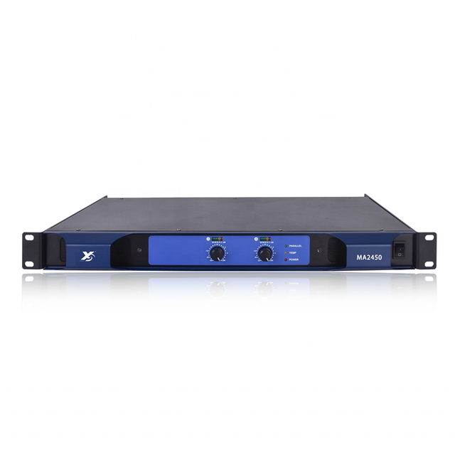 Digital 450W*2 RMS Class D Power Amplifier 1U Size 2 Channels Sound Class D Amplificador