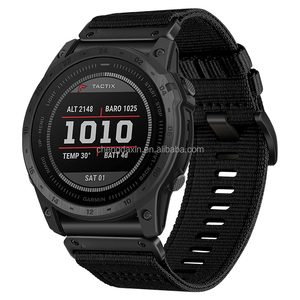 Pour Garmin Bracelet de montre en nylon 26mm 22mm <span class=keywords><strong>Tactix</strong></span> 7Pro <span class=keywords><strong>Fenix</strong></span> 7X 6X <span class=keywords><strong>7</strong></span> 5 6 Pro 5X 3HR Bracelet Smartwatch Bracelet de remplacement - Product Image 5