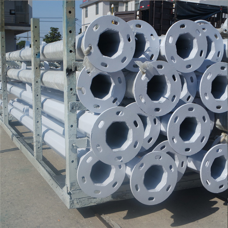 5 м-12 м наружный дорожный светильник проект Плаза шоссе горячеоцинкованная стальная осветительная стойка в Египте