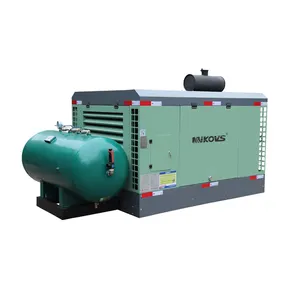 15bar 700cfm 400 cfm Factory Price 7.5 hp ingersoll rand diesel portable air compressor with diesel engine