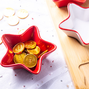 Offre Spéciale petit bol de noël à tremper, soucoupes de noël, assiettes à fruits, vaisselle - Product Image 3