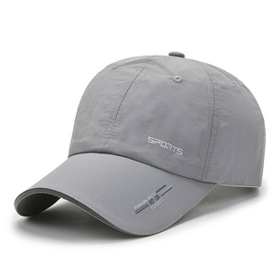 Topi matahari Sporty, tutup kepala dengan Strip reflektif, cepat kering untuk perjalanan luar ruangan, desain modis, musim semi, musim panas - Product Image 4