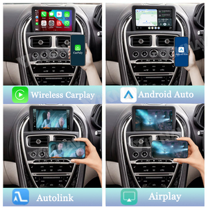 Viknav para <span class=keywords><strong>Aston</strong></span> <span class=keywords><strong>Martin</strong></span> DB11 Vantage OEM Pantalla de coche actualización decodificador caja interfaz inalámbrico CarPlay Android Auto GPS Linux Player - Product Image 4