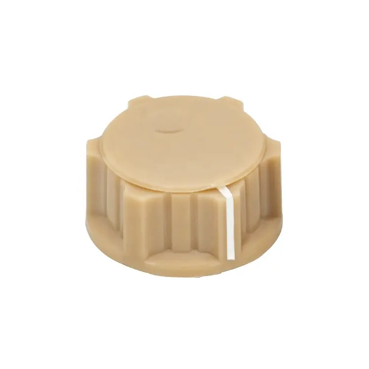 Reasonable Price Beige Plastic Rotary Switch Knob N2614 for Potentiometer 3.2 4.1 6.1 6.4 mm