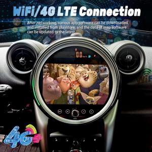 Radio para Auto con Carplay, DSP, Red 4G LTE, Android 12, Pantalla Autoradio para MINI COUNTRYMAN R60 R54 MINI COOPER, Navegación GPS - Product Image 3