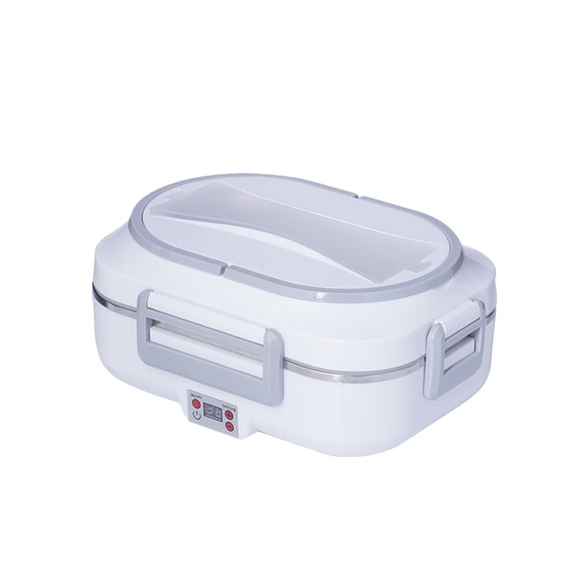 Vehicle Portability Eco-friendly Electric Heated Lunch Box Food Grade Stainless Steel Storage Boxes & Bins Plastic Multifunction