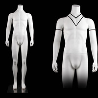 Mannequin masculin haut de gamme en fibre de verre, corps entier, blanc/couleur personnalisée, design invisible pour la photographie et l'affichage de vêtements