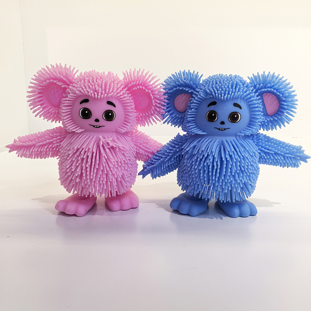 Soft Touch Animal Interesting Colors Bright Hues Movement Silicone Walking Koala Toy Robot Electric KoalaToy