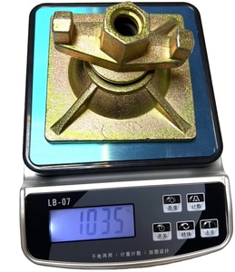 Industrial Concrete Tie Rod System Formwork Accessories Galvanized Cast <b>Square</b> Swivel <b>Combined</b> Nut High Strength High Building - Product Image 1