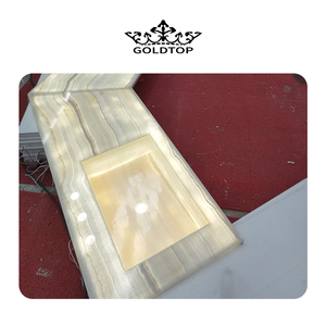 Goldtop Oem/odm ONIX ONIX <span class=keywords><strong>onice</strong></span> โทนิกซ์ธรรมชาติพื้นหลังการออกแบบผนังสีดำราคาต่อตารางเมตรด้านบนวานิลลาออนิกซ์พร้อมแผงไฟ LED - Product Image 3