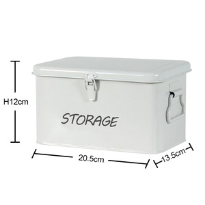 Thư Cổ Điển Giấy Cookie Container Trang Trí Bí Mật Trường Hợp Với <span class=keywords><strong>Key</strong></span> & Khóa Quà Tặng Cho Chàng Trai Cô Gái Sinh Nhật Kim Loại Lưu Trữ Hộp - Product Image 2