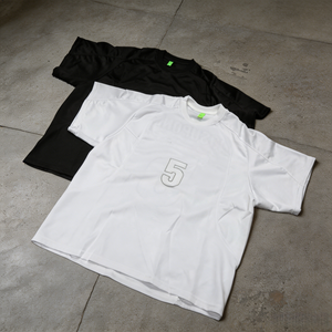 Custom Men's Oversized T-Shirt With Number 5 Embroidery Casual Style Breathable Jersey Fabric Black And <b>White</b> Options <b>Tshirt</b> - Product Image 4