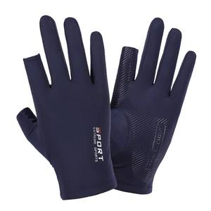 Guanti <span class=keywords><strong>da</strong></span> Ciclismo Mezze Dita in Seta Ghiaccio per Uomo e Donna, Sport all'Aperto, Fitness, Guida, Pesca, Protezione Elastica <span class=keywords><strong>da</strong></span> <span class=keywords><strong>Giardino</strong></span> G25-899 - Product Image 1
