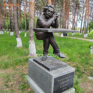 Albert Einstein Bronze Bức Tượng Chiêm Suy Nghĩ Ngoài Trời Vườn Công Viên Trang Trí Nội Thất Điêu Khắc Cho Trung Đông Châu Âu USA Kim Loại Thủ Công - Product Image 4
