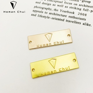 Metal <b>Accessory</b> Metal Brand logo Label for <b>Bags</b> and Clothing - Product Image 4