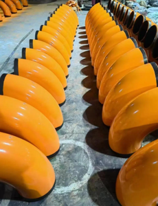 Coude à haute pression en acier au carbone de grand diamètre DN15-DN2000, avec revêtement anti-corrosion, pour projet d'alimentation en eau municipale - Product Image 5