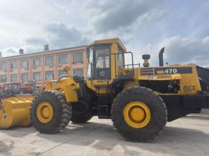 Chargeur frontal Komatsu WA470 en parfait état utilisé avec un prix compétitif capacité de charge de 4 tonnes fournisseur direct livraison mondiale offerte - Product Image 4