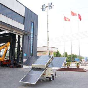 Torre de Iluminación Solar Hidráulica Móvil con 4 Paneles <span class=keywords><strong>Solares</strong></span>, <span class=keywords><strong>Precio</strong></span> de Fábrica - Product Image 4
