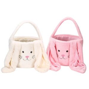 Bolsa <span class=keywords><strong>de</strong></span> Terciopelo <span class=keywords><strong>de</strong></span> Conejito <span class=keywords><strong>de</strong></span> Peluche para Niños, para <span class=keywords><strong>Pascua</strong></span>, con Manualidades DIY - Product Image 3