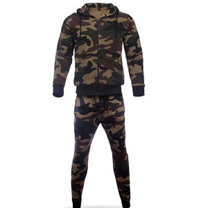 Survêtements pour hommes à la mode, design uni, respirants, en coton et polyester, veste à fermeture éclair et pantalon slim pour hommes - Product Image 4