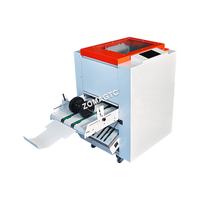 Machine automatique de fabrication de livrets, agrafeuse et plieuse de brochures A3/A4
