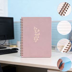 Carnet à spirales personnalisé avec logo, couverture rigide, multicolores, pour promotion ou cadeau - Product Image 2