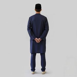 Raya 2025 Moden Jubah pour femmes, décontracté, plissé, à capuche, sans repassage, tissu frais, coupe régulière, tailles S-5XL, stock disponible en Malaisie, offre B2B, automne - Product Image 4