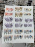 Styles Spécifiques Disponibles en Gros : Couvre-ongles Artisanaux Fabriqués par des Professionnels – Ongles à Presser Haut de Gamme et Exquis