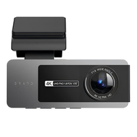 Grabadora de Video Delantera y Trasera de Doble Lente 4K de Alta Calidad con Visión Nocturna, Caja Negra para Vehículo, DVR para Auto