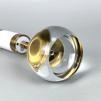 Nouvelle lampe de table rechargeable en cristal à intensité variable Hôtel Chambre Restaurant Camping Bar Lampe de table LED sans fil de luxe