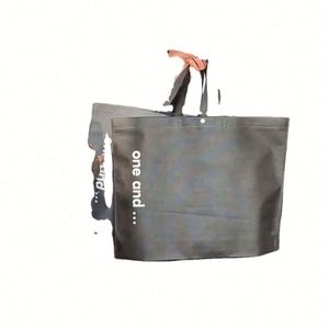 กระเป๋าพับเก็บได้แบบไม่ทอ พิมพ์ลายตามสั่ง ขายดี สำหรับใส่ของชำ รีไซเคิลได้ ใช้ซ้ำได้ พร้อมโลโก้ สำหรับการช้อปปิ้ง - Product Image 3