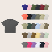 T-shirt décontracté confortable et épais de haute qualité, classique et uni pour hommes, durable pour un usage quotidien
