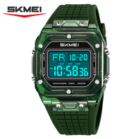Skmei 2683 Modische Neue Design Herren Digitaluhr Silikonarmband Alarmmodus Chronometer Countdown Sportuhr Set