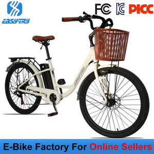 Vélo Électrique Urbain pour Femme, 26 Pouces, 7 Vitesses, Batterie Lithium 36V 250W, Vélo de Ville Électrique pour Adultes, Vente en Gros à Prix Abordable - Product Image 6