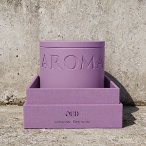 Vela Aromática de Cemento con Logotipo Personalizado C&H, Velas Perfumadas de Cera de Soja en Tarro, Fragancia para el Hogar, Taza de Cerámica para Decoración del Hogar y Caja de Regalo - Product Image 2