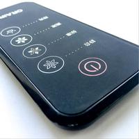 Support de télécommande IR en silicone noir à personnaliser selon vos besoins Batterie incluse