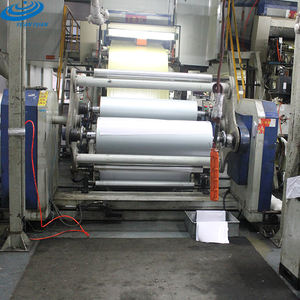 حقيبة ورقية بلون أبيض غير لامع البولي بروبلين المطبوعة بوب فيلم رولز اثنين من الجانب طلاء ورقة <span class=keywords><strong>PP</strong></span> الاصطناعية التقليدية طباعة أوفست - Product Image 2