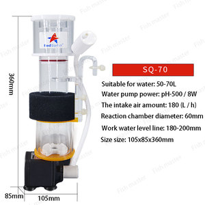 Rode Zeester Aquarium Eiwit Skimmer Sq 50 Sq-70 Sq-90 - Product Image 3