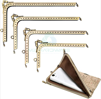 Marcos de Metal para Bolso de Noche, Caja de Embrague, Marco de Monedero, Piezas de Bolso, Marco de Metal para Bolso Creat Your Unique Handbag
