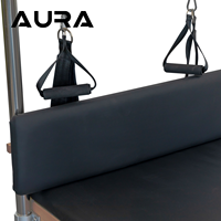 Studio de Yoga et Pilates Intégré Multifonctionnel en Chêne Cadillac – Appareil d'Entraînement Réglable et Durable pour la Santé