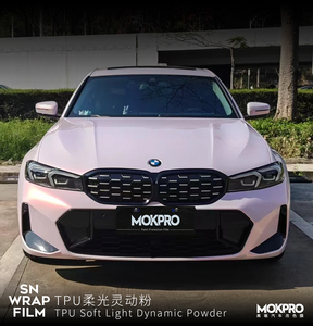 Film de protection de peinture (PPF) en TPU brillant, 350 couleurs, 1,52 x 15 m, rose lumineux, auto-réparant, film de changement de couleur, garantie 8 ans - Product Image 4