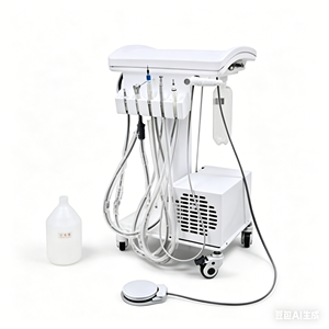 Carrito Móvil para Consultorio Médico Dental con Turbina Eléctrica para Uso Dental y Veterinario - Product Image 4