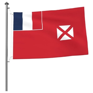 Bandera de <span class=keywords><strong>Wallis</strong></span> y <span class=keywords><strong>Futuna</strong></span> de Calidad al por Mayor, 3x5 Pies, Resistente a la Decoloración, Colores Vivos, Bandera Nacional de 3x5 Pies para Interiores y Exteriores, Personalizada - Product Image 1