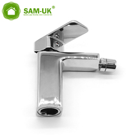Robinet mélangeur monocommande en alliage de zinc pour lavabo et bidet, eau chaude et froide, fabrication en usine, vente en gros