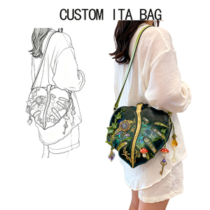 Thấp Moq Tùy Chỉnh ITA Túi Nhà Sản Xuất Cho Kawaii Ba Lô Crossbody Messenger Tote Túi Xách Với Chèn Bảng Điều Chỉnh - Product Image 3