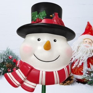 OEM/ODM Custom Blow Mold Christmas Decorations Plastic <b>Crafts</b> Christmas Snowman with <b>Light</b> - Product Image 5