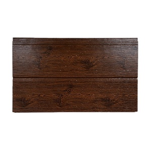 Panneaux sandwich à grain de bois de bonne qualité, revêtement mural en métal gaufré galvanisé - Product Image 1