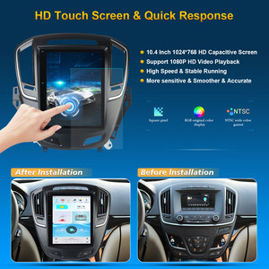 Écran de voiture <span class=keywords><strong>intelligent</strong></span> sans fil 10,4 pouces pour autoradio Android Auto CarPlay, moniteur stéréo pour Regal/Insignia 2014- Lecteur DVD - Product Image 2