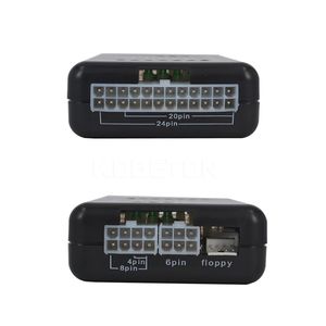 Testeur d'alimentation PC <span class=keywords><strong>ATX</strong></span> BTX ITX noir, outil de diagnostic informatique 24 broches, instrument de mesure de puissance LED, outil de diagnostic, test - Product Image 2